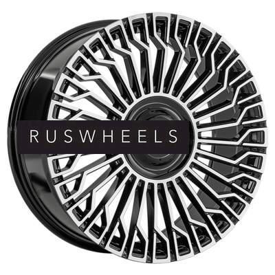 Диски LS FlowForming 8,5x20/6x139,7 ET25 D106,1 RC99 BKF (конус, Колпак+лого)