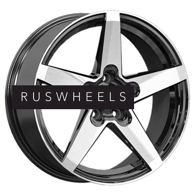 Диски iFree 6,5x17/5x112 ET37 D57,1 Токен (КС1127) Блэк Джек