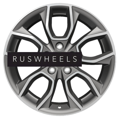 Диски Khomen Wheels 7x17/5x114,3 ET53 D67,1 KHW1713 (Ceed) Gray-FP