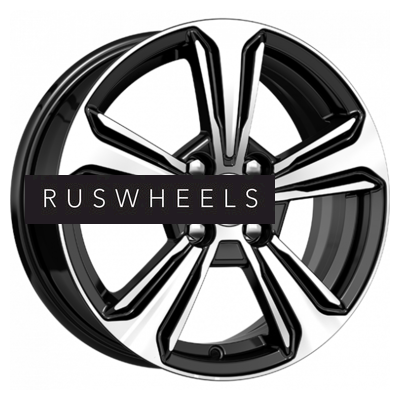 Диски КИК 6x15/4x100 ET46 D54,1 КС777 Алмаз черный Диски КИК 6x15/4x100 ET46 D54,1 КС777 Алмаз черный