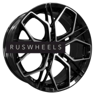 Диски INCH 8,5x19/5x114,3 ET45 D67,1 FA8534 Gloss Black Machined Face (ZJH)