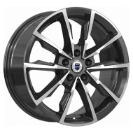 Диски КиК  Меренге  7,5\R17 5*100 ET38  d67,1  алмаз чёрный  [75866]
