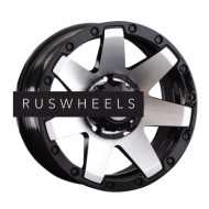 Диски LS 9x20/6x139,7 ET20 D100,1 881 BKF (конус, Колпак+лого)