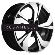 Диски Khomen Wheels 7x17/5x114,3 ET37 D66,5 KHW1724 (Jolion) Black-FP Диски Khomen Wheels 7x17/5x114,3 ET37 D66,5 KHW1724 (Jolion) Black-FP