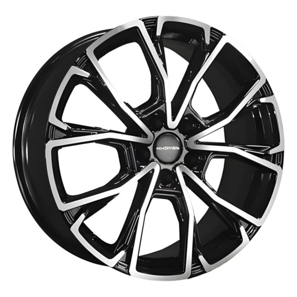 Диски Khomen Wheels 7.5\R19 5*108 ET36 d65.1 Black-FP Диски Khomen Wheels 7.5\R19 5*108 ET36 d65.1 Black-FP