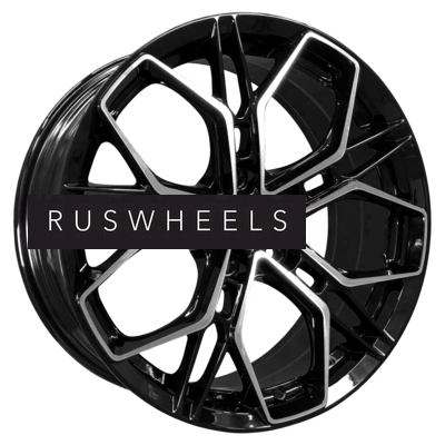 Диски INCH 8x18/5x114,3 ET37 D66,5 FA8534 Gloss Black Machined Face (ZJH)