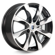 Диски КиК 6,0\R15 4*114.3 ET44 d56.6 Алмаз черный Диски КиК 6,0\R15 4*114.3 ET44 d56.6 Алмаз черный