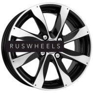 Диски КИК 5,5x14/4x100 ET43 D60,1 Джемини-оригинал (КС480) Алмаз черный Диски КИК 5,5x14/4x100 ET43 D60,1 Джемини-оригинал (КС480) Алмаз черный