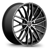 Диски Xtrike 8,0\R20 5*108 ET52 d63.35 BK/FP