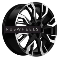 Диски Khomen Wheels 7x18/5x114,3 ET45 D66,1 KHW1809 (Teana/X-trail) Black-FP