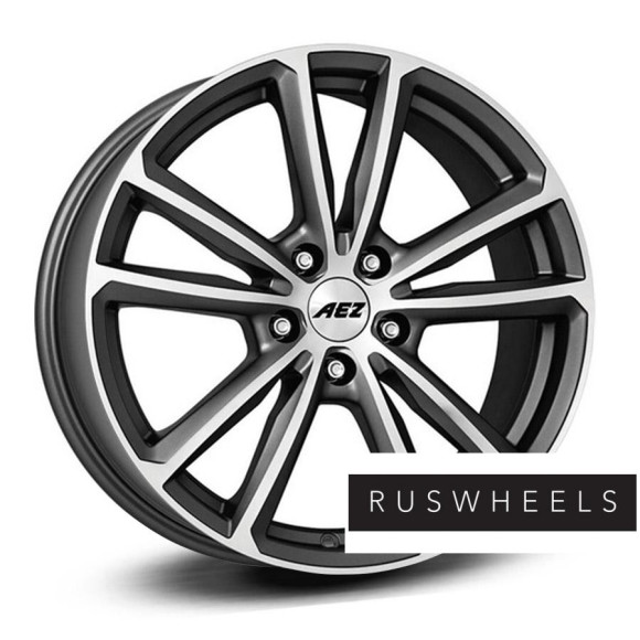 Диски AEZ R18 / 7.5J PCD 5x112 ЕТ 38 ЦО 70.1 Tioga titan Диски AEZ R18 / 7.5J PCD 5x112 ЕТ 38 ЦО 70.1 Tioga titan