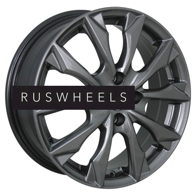 Грузовые диски СКАД 6x16/4x100 ET45 D60,1 Нагоя (КЛ312) Графит