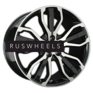 Диски Replay 9,5x22/5x120 ET49 D72,6 LR45 BKF (пш, LR002)