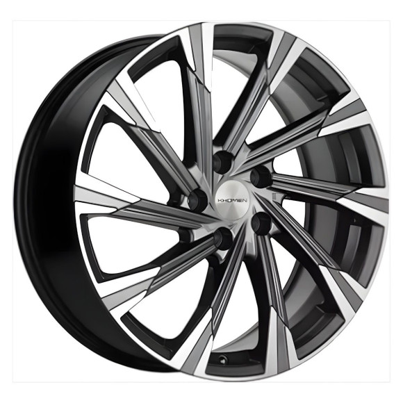 Диски Khomen Wheels 7,5x19/5x114,3 ET50,5 D67,1 KHW1901 (Sportage) Gray-FP Диски Khomen Wheels 7,5x19/5x114,3 ET50,5 D67,1 KHW1901 (Sportage) Gray-FP
