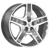 Диски СКАД Premium 8.5\R20 5*120 ET45.5 d62.5 Diamond gloss graphite