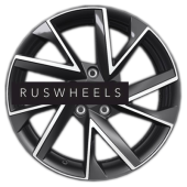 Диски Khomen Wheels 7x17/5x114,3 ET45 D66,1 KHW1714 (Teana/X-trail) Black-FP Диски Khomen Wheels 7x17/5x114,3 ET45 D66,1 KHW1714 (Teana/X-trail) Black-FP