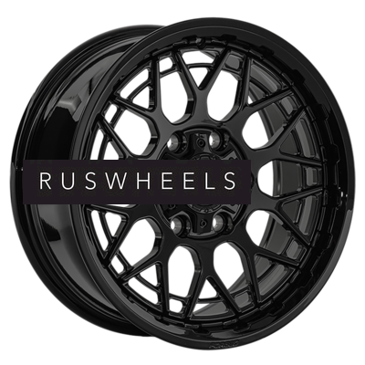 Диски LS Forged 9x17/6x139,7 ET20 D106,1 LS FG52 BK (конус, Колпак+лого)