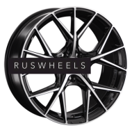 Диски Replay 8x18/5x108 ET47 D60,1 CHR42 BKF (конус, C570)