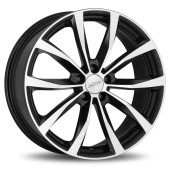 Диски Xtrike 7,0\R18 5*100 ET28 d57.1 BK/FP Диски Xtrike 7,0\R18 5*100 ET28 d57.1 BK/FP
