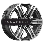 Диски КИК 7,5x17/6x139,7 ET38 D67,1 R8 (КС1174) Алмаз черный Диски КИК 7,5x17/6x139,7 ET38 D67,1 R8 (КС1174) Алмаз черный
