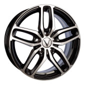 Диски Вектор  В199  6,5\R17 4*100 ET41  d60,1  Алмаз черный  [19904AB]