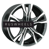 Диски Replay 7,5x17/5x120 ET45 D64,1 H97 BKF (конус, C570) Диски Replay 7,5x17/5x120 ET45 D64,1 H97 BKF (конус, C570)