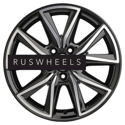 Диски Khomen Wheels 7x17/5x114,3 ET48,5 D67,1 KHW1706 (Hyundai Tucson IV/Kia Sportage V) Black-FP