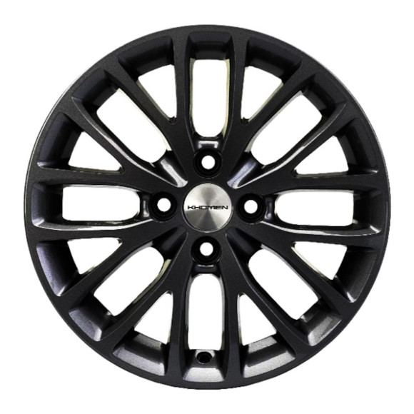 Диски Khomen Wheels 6x15/4x100 ET37 D60,1 KHW1506 (XRay) Black