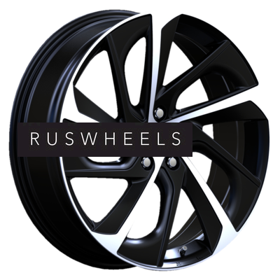 Диски Replay 8x20/5x114,3 ET30 D60,1 LX104 BKF (конус, C570)