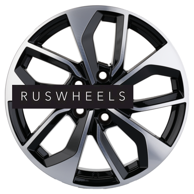 Диски Khomen Wheels 7x17/5x112 ET49 D57,1 KHW1703 (Octavia) Black-FP