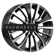 Диски КИК 6,5x17/5x114,3 ET50 D67,1 Flanker (КС1097) Алмаз черный