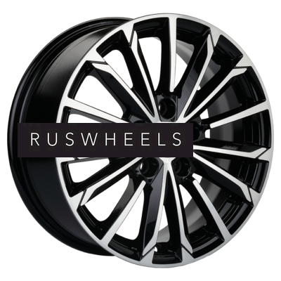 Диски Khomen Wheels 6,5x16/5x112 ET41 D57,1 KHW1611 (Passat) Black-FP