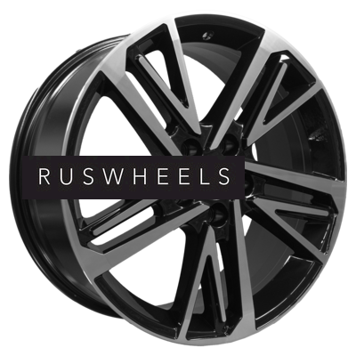Диски Khomen Wheels 8x18/5x114,3 ET50 D60,1 KHW1815 (Camry NEW) Black-FP